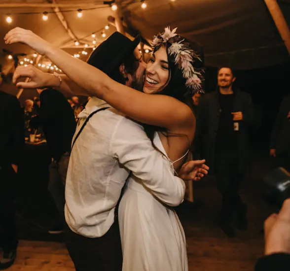 Hochzeitstanz mit Live-Musik