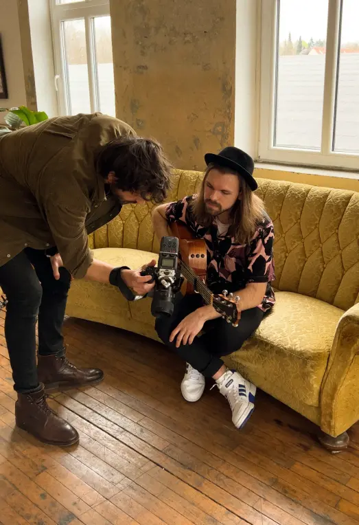 Videodreh in der Zimtlocation